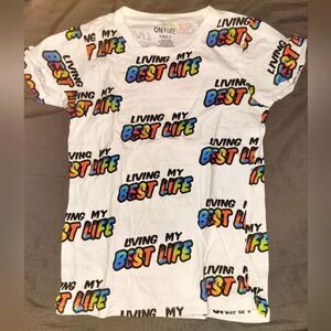 Sale Ends Xmas. On fire- Living my best life; tee
